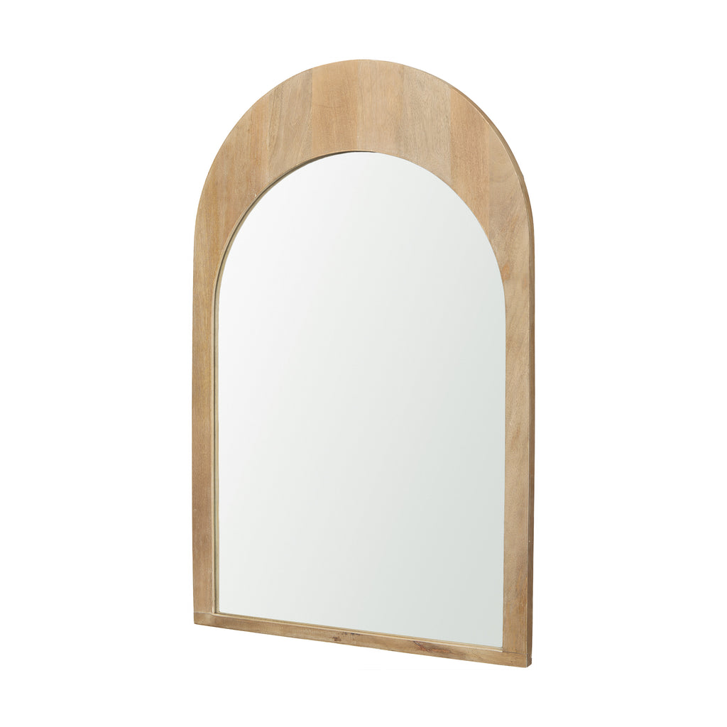 Celeste Light Brown Arch Mirror
