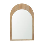 Celeste Light Brown Arch Mirror