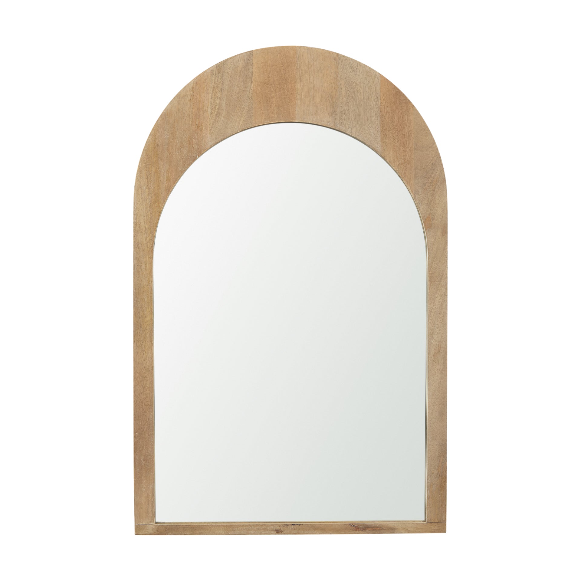 Celeste Light Brown Arch Mirror