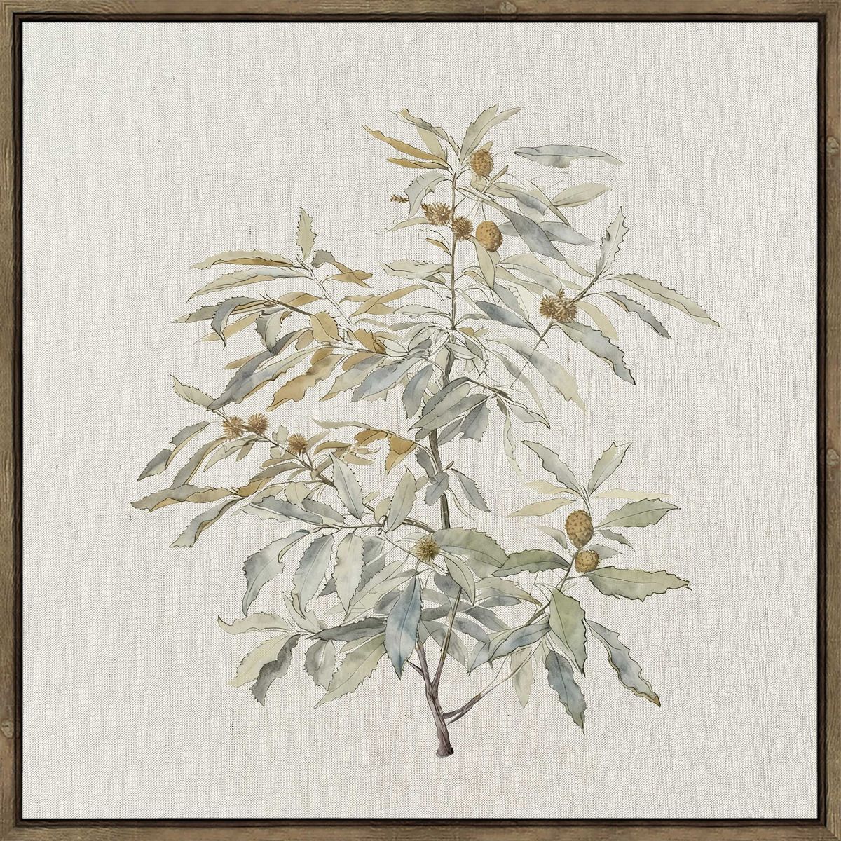 Quiet Botanica II Framed Floral Wall Art