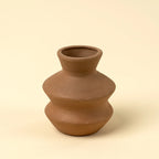 Wave Terracotta Bud Vase