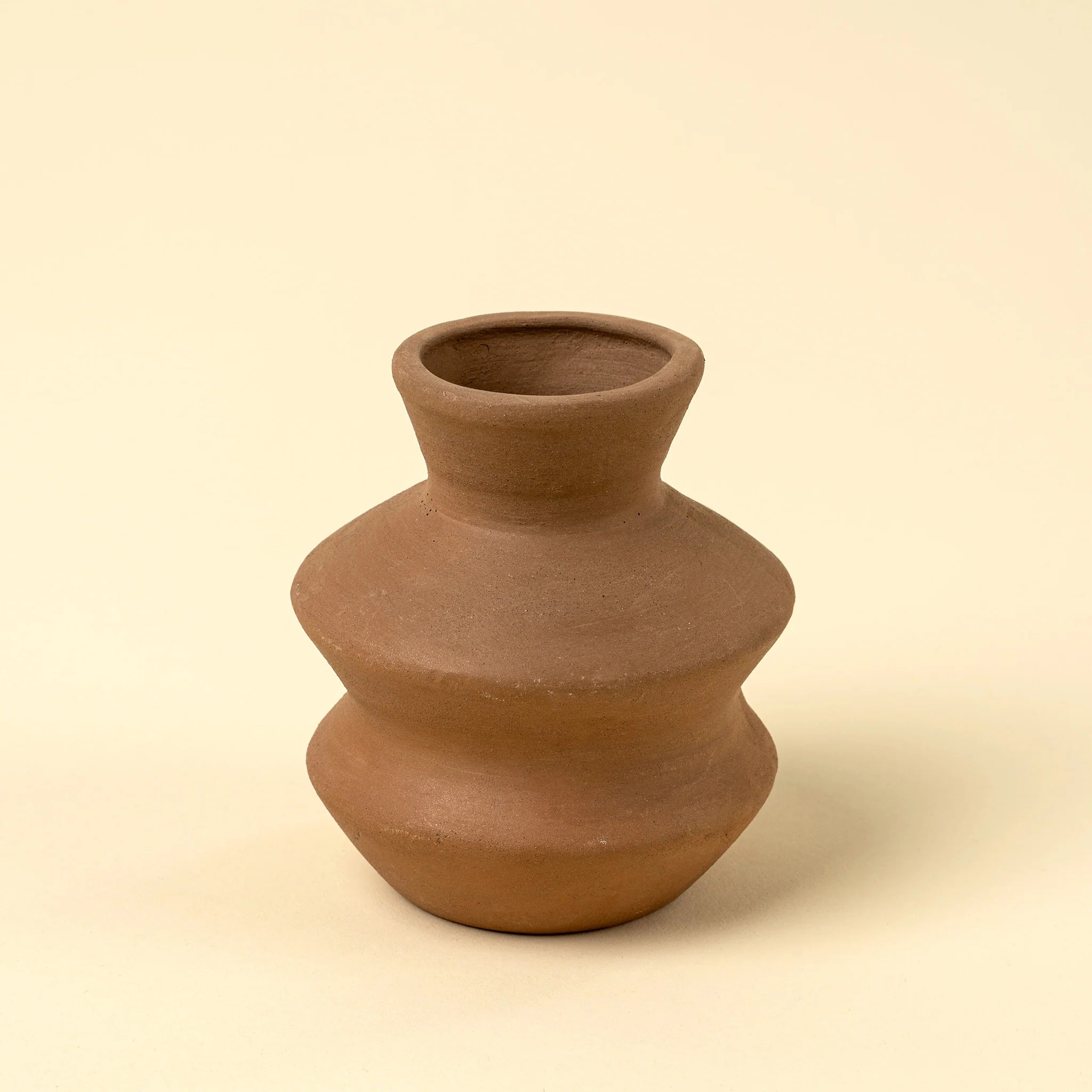 Wave Terracotta Bud Vase