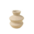 Wave Paper Mache Bud Vase