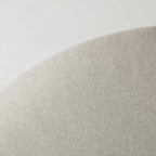 Fiel Ottoman - Velvet Ecru