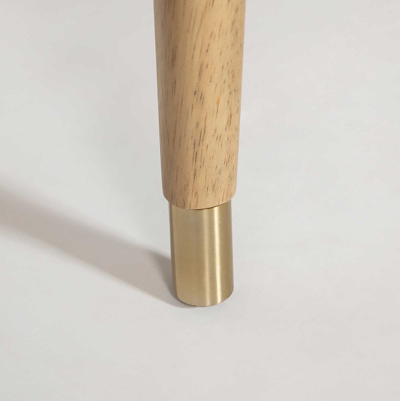 Fawcett Counter Stool - Taupe Boucle - Blonde