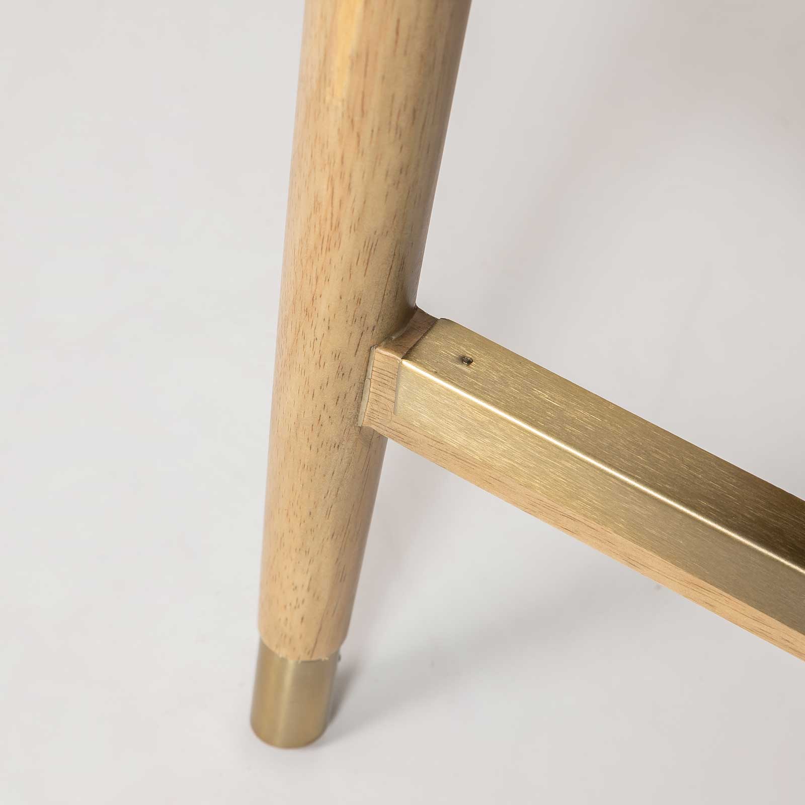 Fawcett Counter Stool - Taupe Boucle - Blonde