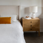 Josie Queen Bed - Cream