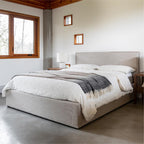 Julia King Bed Short - Sand