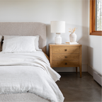 Faye Queen Bed Short - Truffle