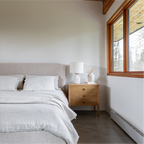 Faye Queen Bed Short - Truffle