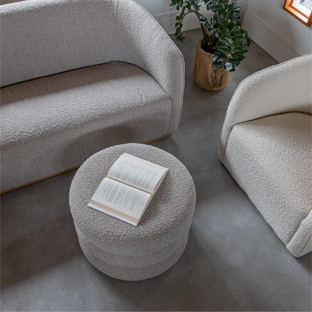 Evita Sofa - Truffle