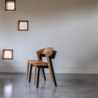 Astrid Stackable Chair - Black