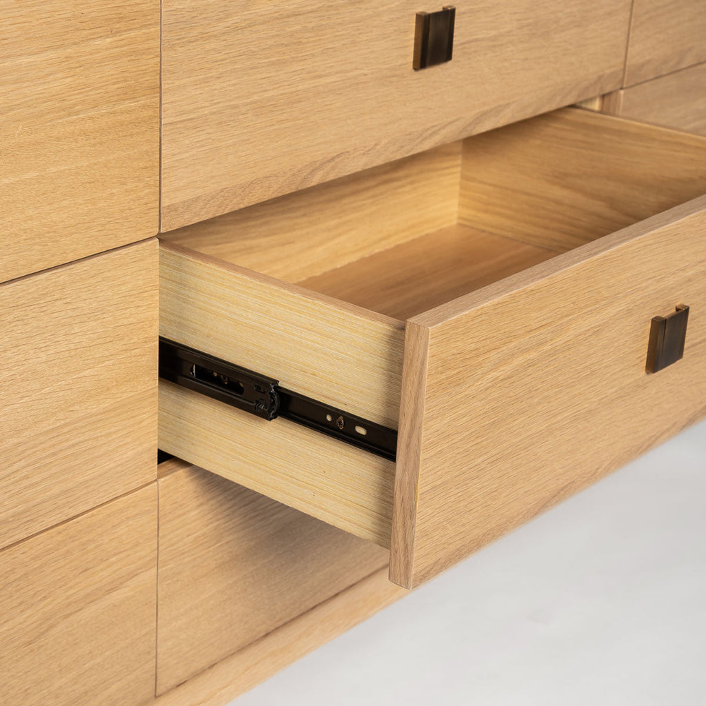 Hara 9 Drawer Dresser - Natural Oak