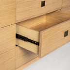 Hara 9 Drawer Dresser - Natural Oak
