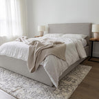 Julia Queen Storage Bed Short - Sand