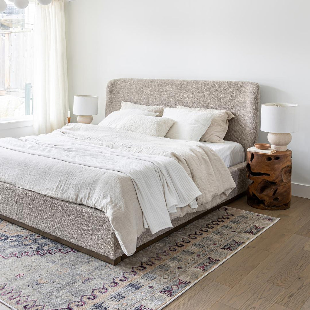 Faye King Bed Short - Truffle