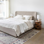 Faye King Bed Short - Truffle