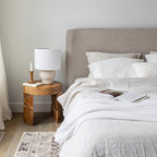 Faye King Bed Short - Truffle