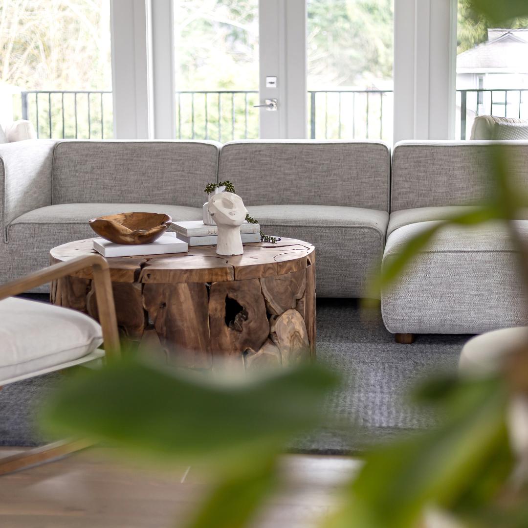 Faith  Sectional - Coconut