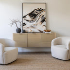 Irving 3 Door Sideboard - Natural