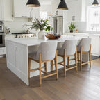 Fawcett Counter Stool - Taupe Boucle - Blonde