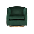 Hazel Swivel Lounge Chair - Gold