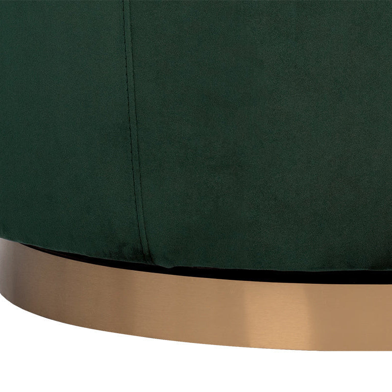 Hazel Swivel Lounge Chair - Gold