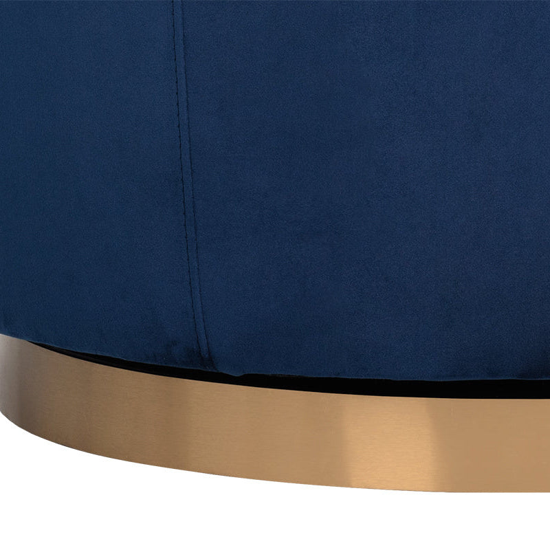 Hazel Swivel Lounge Chair - Gold