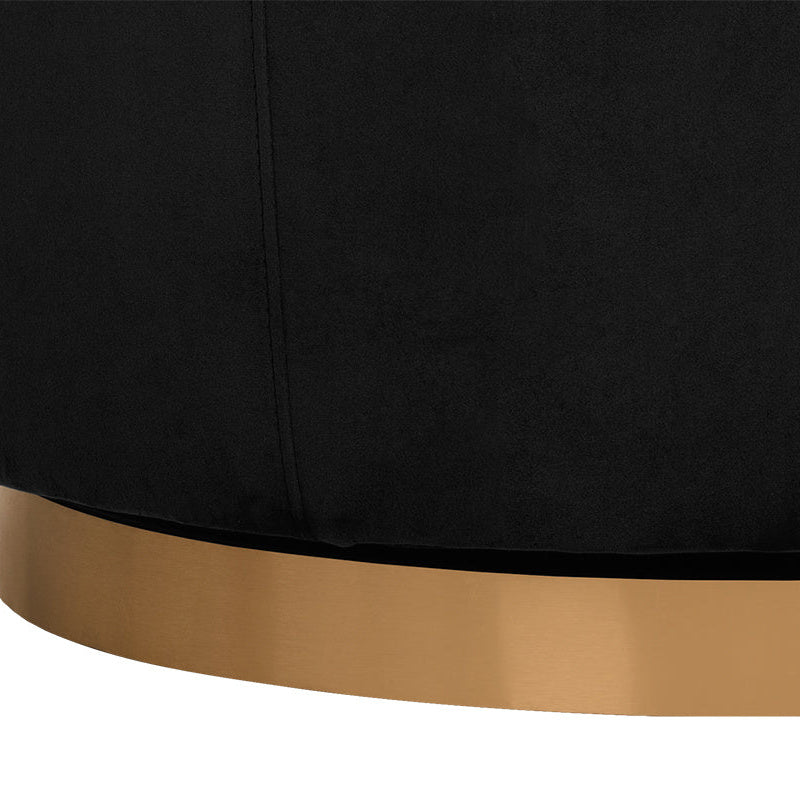 Hazel Swivel Lounge Chair - Gold