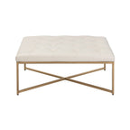 Endall Ottoman - Antique Brass