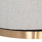 Hazel Swivel Lounge Chair - Gold