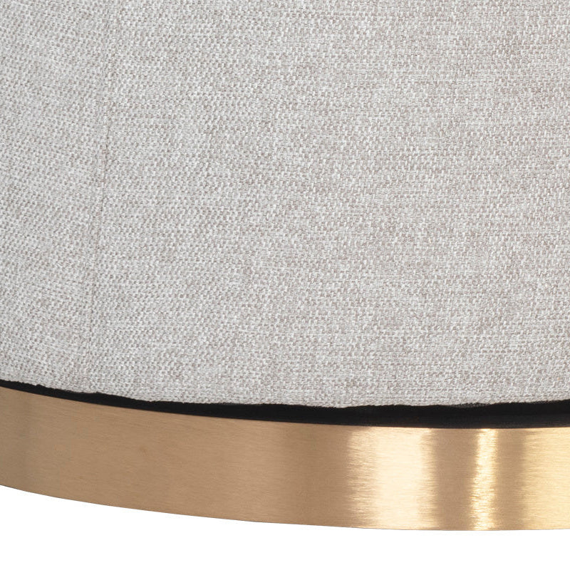 Hazel Swivel Lounge Chair - Gold