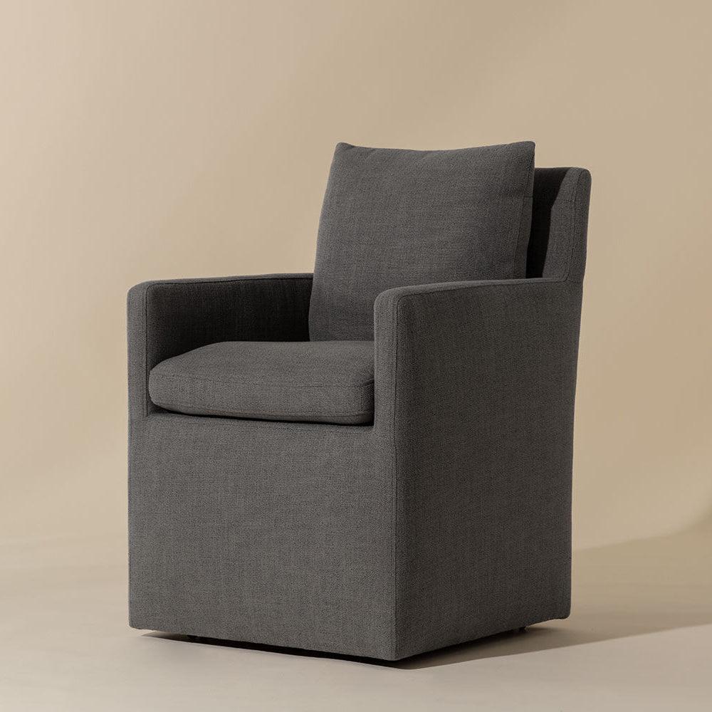 Glenrose Wheeled Dining Armchair