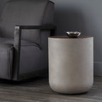 Diaz End Table - Grey
