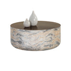 Diaz Coffee Table - Marble Look