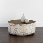 Diaz Coffee Table - Marble Look