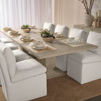 Glenrose Wheeled Dining Chair