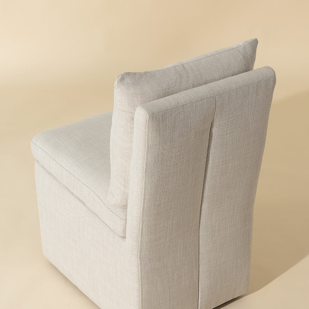 Glenrose Wheeled Dining Chair