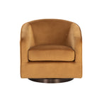 Hazel Swivel Lounge Chair - Dark Bronze