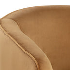Hazel Swivel Lounge Chair - Dark Bronze