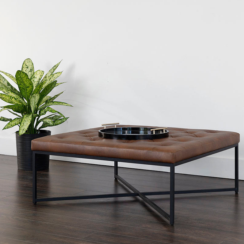 Endall Ottoman - Black