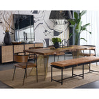 Zancor Bench - Gunmetal