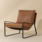 Zancor Lounge Chair - Gunmetal
