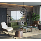 Zancor Lounge Chair - Gunmetal