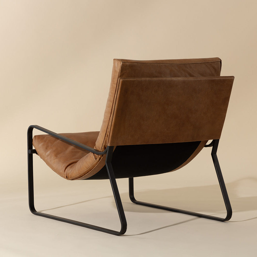 Zancor Lounge Chair - Gunmetal