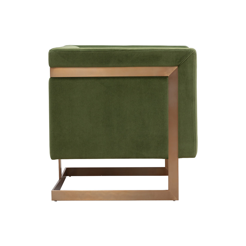 Yvette Armchair - Gold
