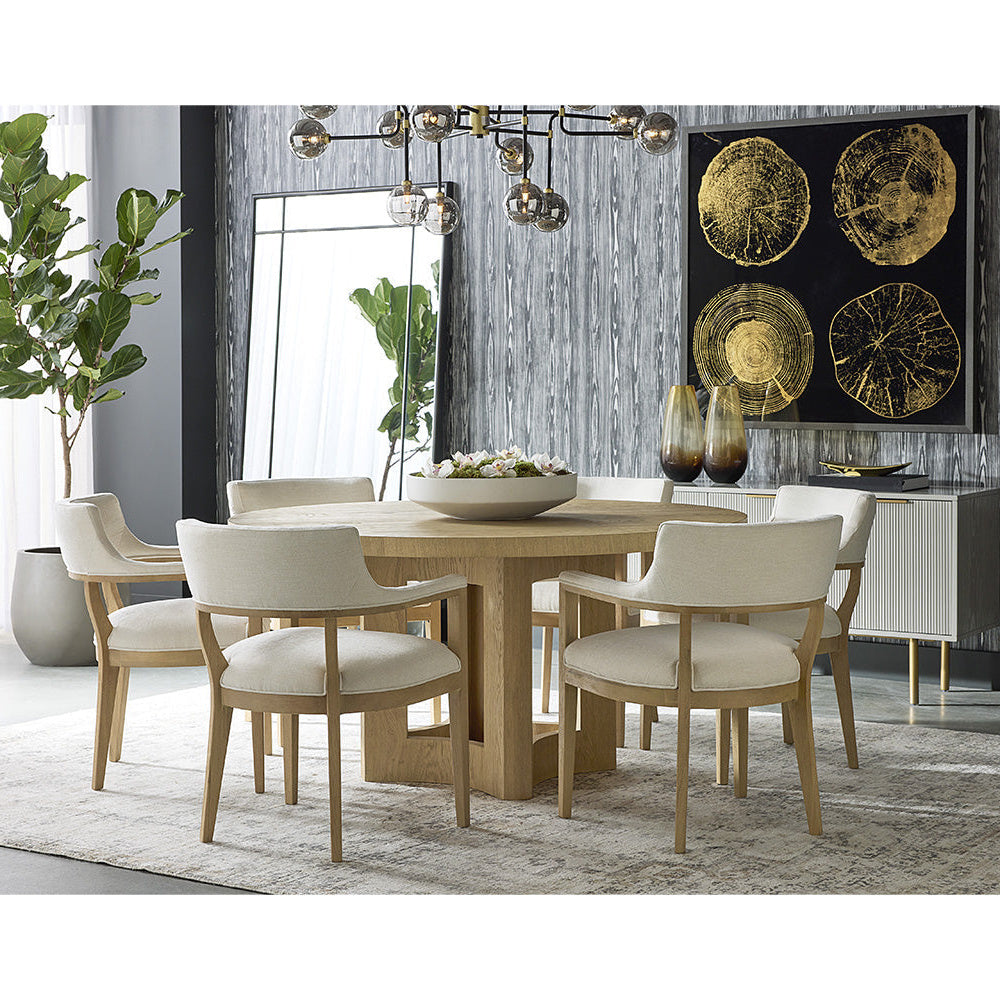 Elma Dining Table - Natural - 60" - Round