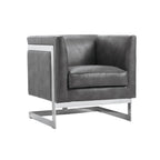 Yvette Armchair - Stainless Steel