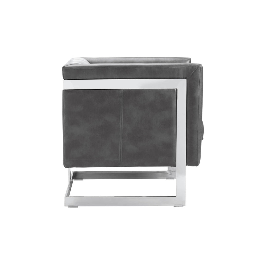 Yvette Armchair - Stainless Steel