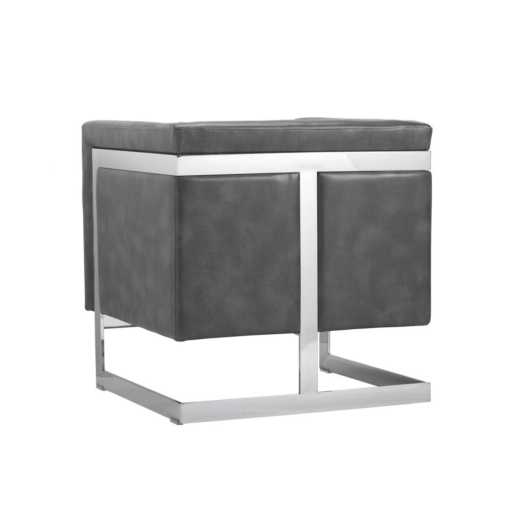 Yvette Armchair - Stainless Steel